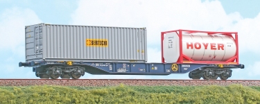 ACME 40405 - H0 - Containertragwagen Sngssv CEMAT, Ep. VI